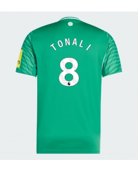 Newcastle United Sandro Tonali #8 Maglia Gara Trasferta Repliche 2025-26 Maniche Corte